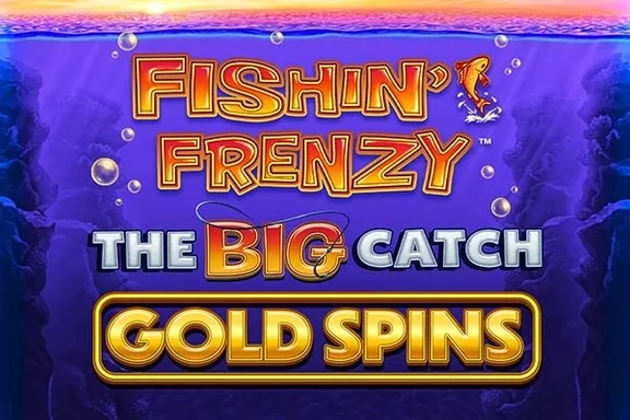 Fishin Frenzy The Big Catch Gold Spins — capa do slot